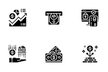 Banking Finance Icon Pack