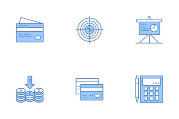 Banking Finance And Market Economics Icon Pack