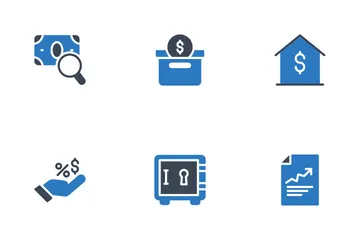 BANKING & FINANCE Icon Pack