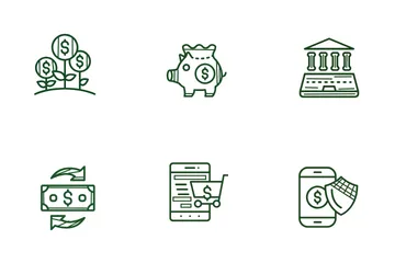 Banking & Finance Icon Pack