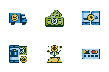 Banking Finance Icon Pack