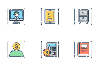 Banking & Finance Vol 1 Icon Pack