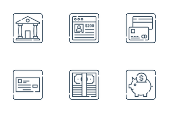 Banking & Finance Vol 1 Icon Pack