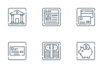 Banking & Finance Vol 1 Icon Pack
