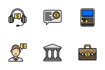 Banking & Financial Icon Pack