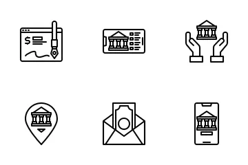 Banking & Financial Icon Pack