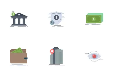 Banking Money And Business Economics H Icon Pack