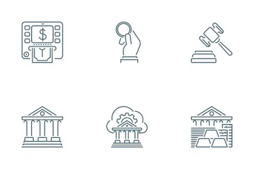 Banking Service Icon Pack