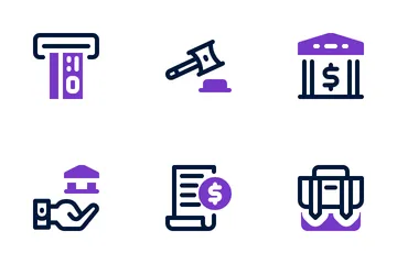 Banking Service Icon Pack