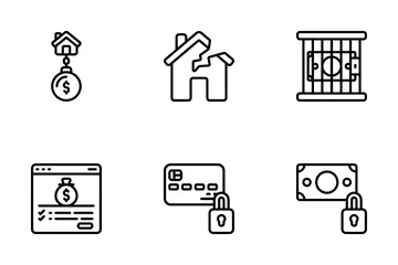 Bankruptcy Icon Pack