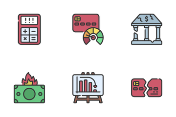 Bankruptcy Icon Pack