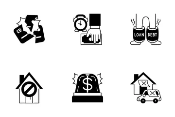 Bankruptcy Icon Pack