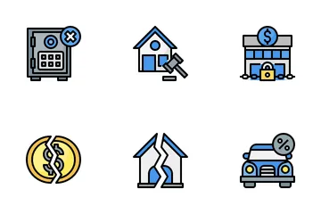 Bankruptcy Icon Pack