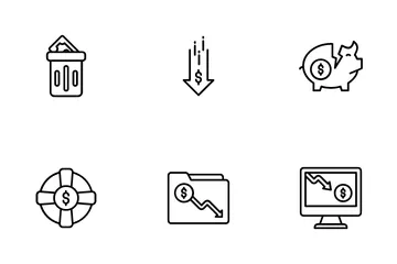 Bankruptcy Icon Pack