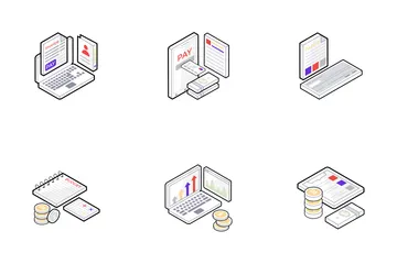 Banken und Geld Symbolpack