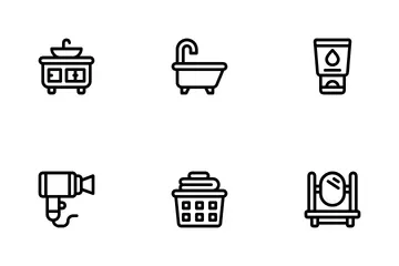 Baño Paquete de Iconos