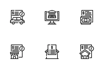 Banque Pack d'Icônes