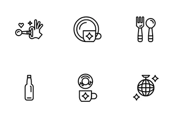 Bar And Cafe Icon Pack