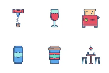 Bar And Restaurant Icon Pack