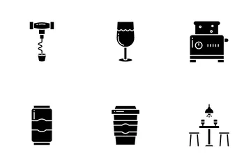 Bar And Restaurant Icon Pack