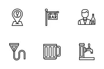 Bar Paquete de Iconos