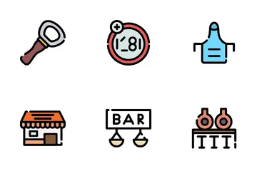Bar Icons Design Icon Pack