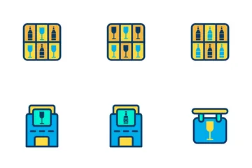 Bar - Lineal Color Icon Pack