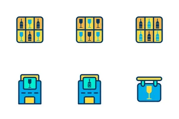 Bar - Lineal Color Icon Pack