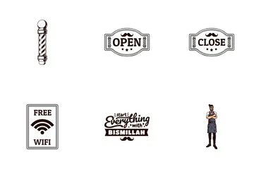 Barbearia Icon Pack