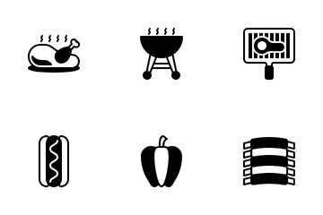 Barbeque Party Icon Pack