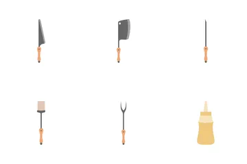 Barbeque Party Icon Pack