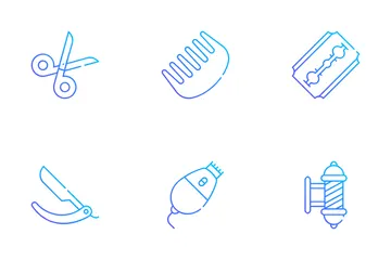 Barber Shop Icon Pack