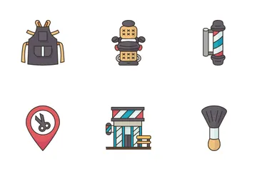 Barber Shop Icon Pack