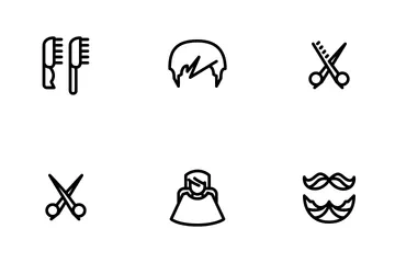 Barber Shop Icon Pack