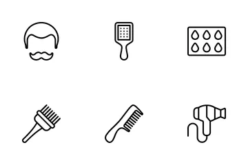 Barber Shop Icon Pack