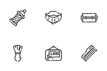 Barber Shop Icon Pack