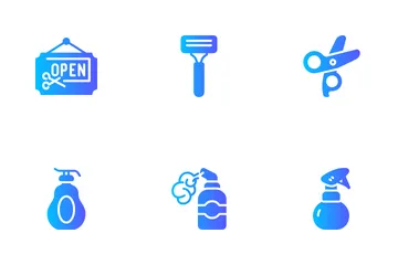 Barber Shop Icon Pack