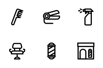 Barber Shop Icon Pack