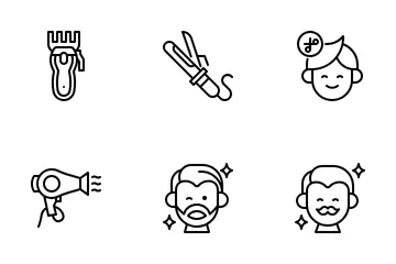 Barber Shop Icon Pack