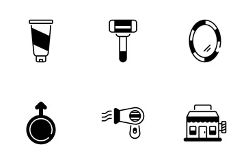 Barber Shop Icon Pack