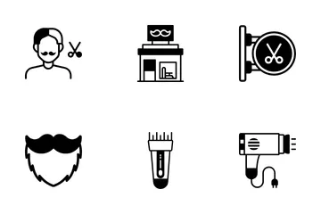 Barber Shop Icon Pack