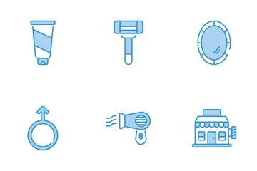 Barber Shop Icon Pack