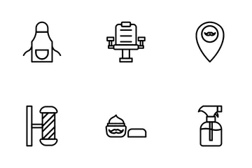 Barber Shop Icon Pack