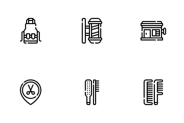 Barber Shop Icon Pack