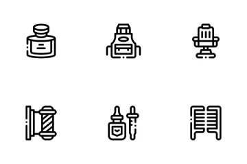 Barber Shop Icon Pack