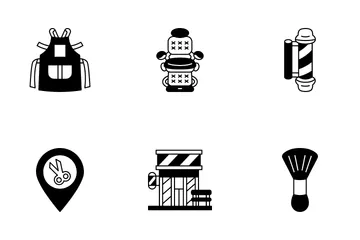 Barber Shop Icon Pack