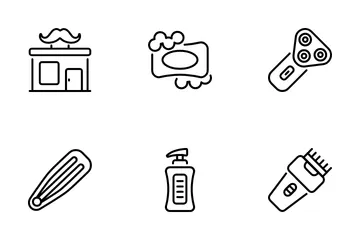 Barber Shop Icon Pack