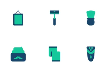 Barbershop And Beauty Icon Pack