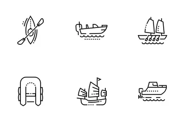 Barcos Paquete de Iconos