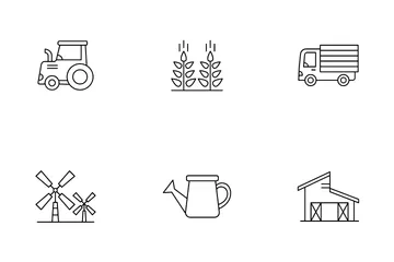 Barn And Farm Icon Pack